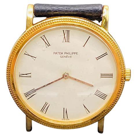 18k gold patek philippe wrist wath case art deco|Patek Philippe 18 Karat Yellow Gold Art Deco Watch with.